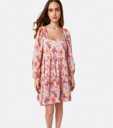 vestido estampado flores cuple el corte ingles