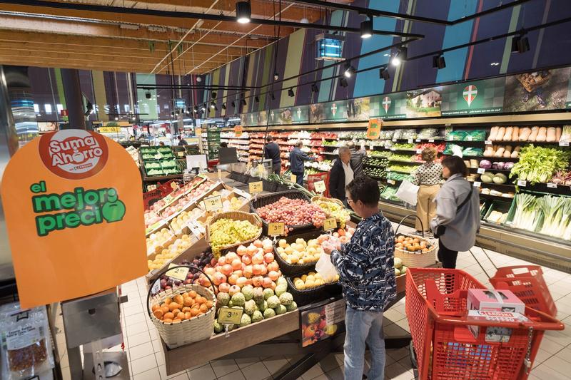 El grupo Eroski cierra el primer semestre con un beneficio neto de 46,8 millones