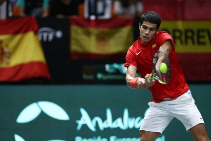Carlos Alcaraz, el tenista más joven en llegar a una semifinal de Grand Slam