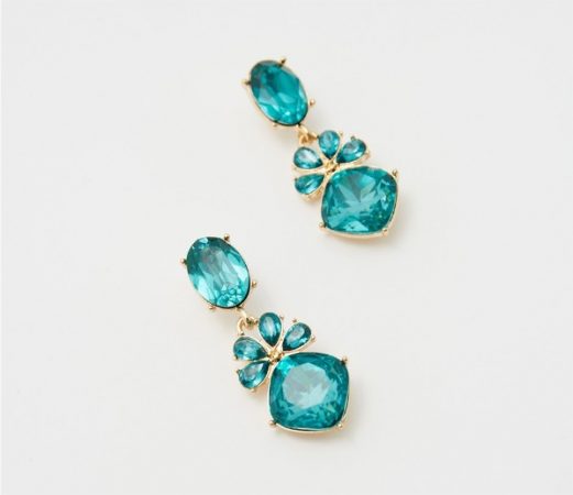 Bimba y Lola: pendientes de menos de 30 euros que no puedes dejar escapar en El Corte Inglés 40 Merca2.es Pendientes cristales esmeralda el corte inglés