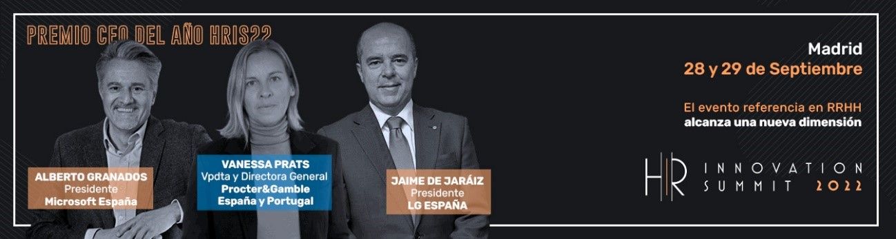 El HR Innovation Summit elige a los CEOS del Año HRIS2022, que se entregarán el 29 de septiembre El HR Innovation Summit elige a los CEOS del Año HRIS2022, que se entregarán el 29 de septiembre