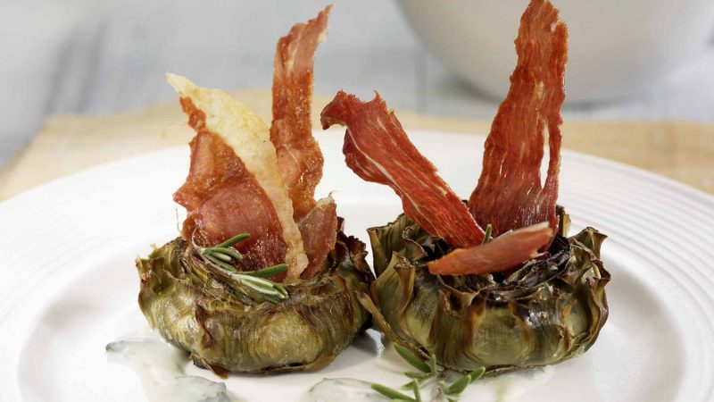 alcachofas jamon Merca2.es