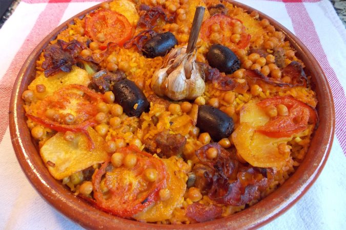 arroz al horno con garbanzos Merca2.es