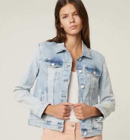 chaqueta vaquera entallada andam