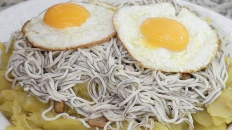 Momento de hacer los huevos