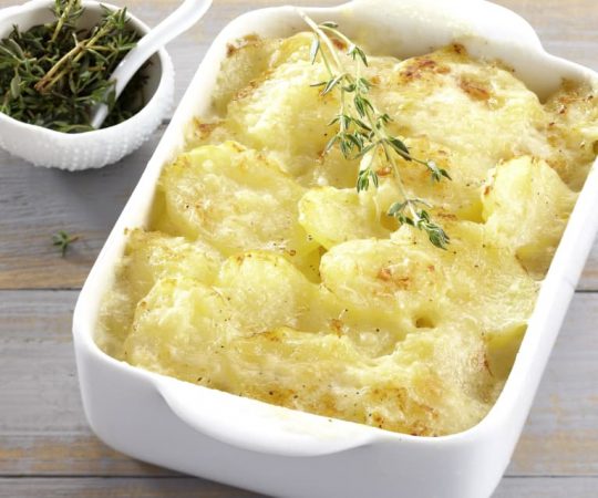gratinado de patatas