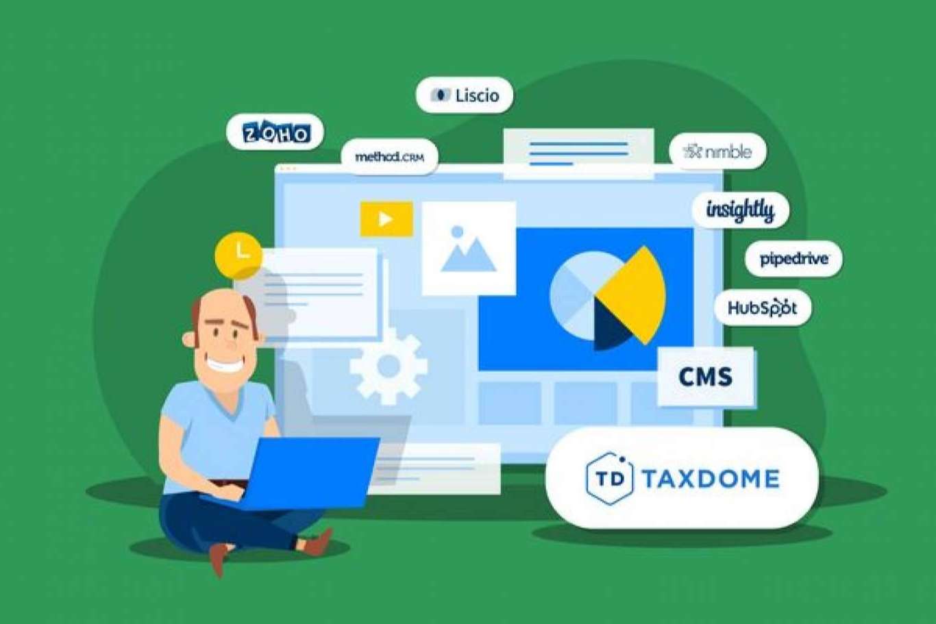 El software de CRM todo en uno para asesores fiscales, contables y laborales, TaxDome El software de CRM todo en uno para asesores fiscales, contables y laborales, TaxDome