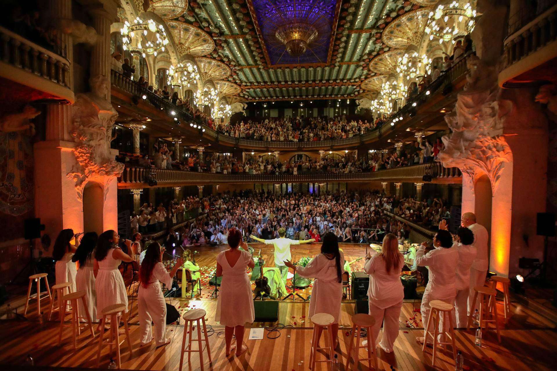 El concierto en el Palau de la Música de Barcelona de Ravi Ram, bajo la propuesta de ‘Sounds for the Soul’, Joy