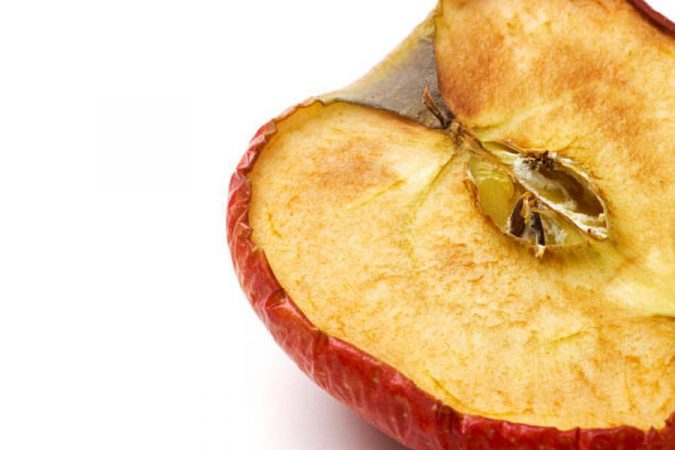 Es peligroso comer manzanas oxidadas