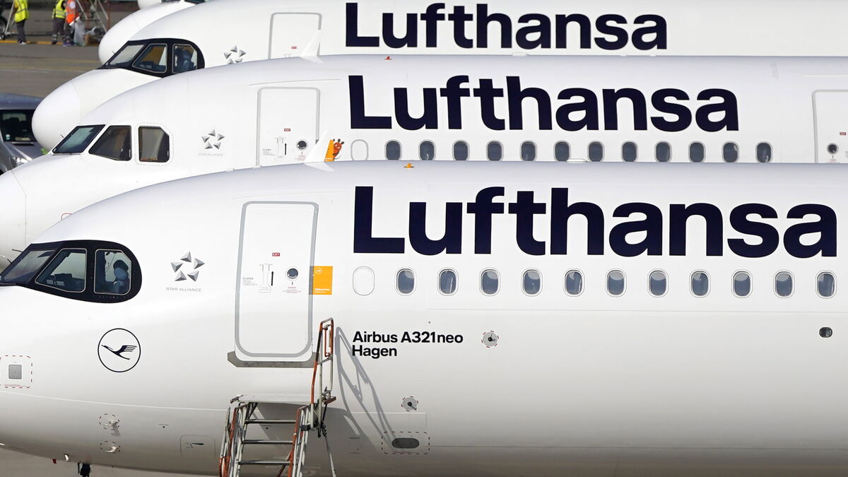 Aviones de Lufthansa. Fuente: Agencias