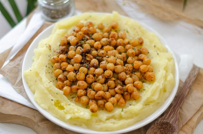 pure patatas casero garbanzos recetas vegetarianas faciles3 Merca2.es