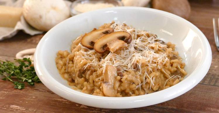 risotto de boletus
