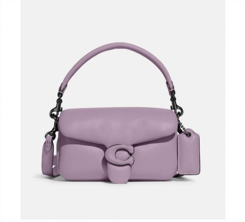 Bolso de hombro mini Pillow Tabby 18 de piel en morado con varias asas el corte inglés