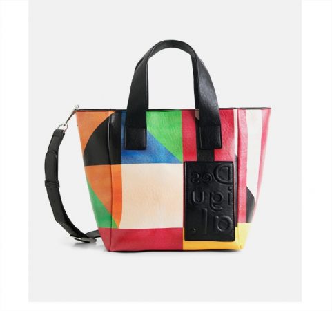Bolso shopper Marametric Valad geométrico multicolor el corte inglés