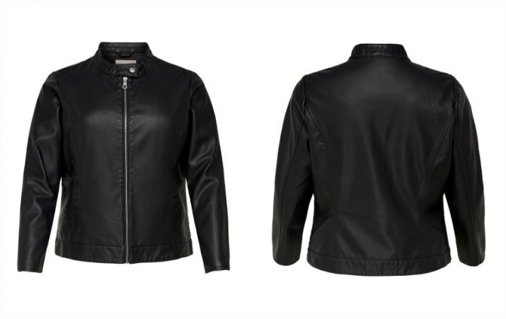 Cazadora de mujer polipiel con cremallera el corte inglés