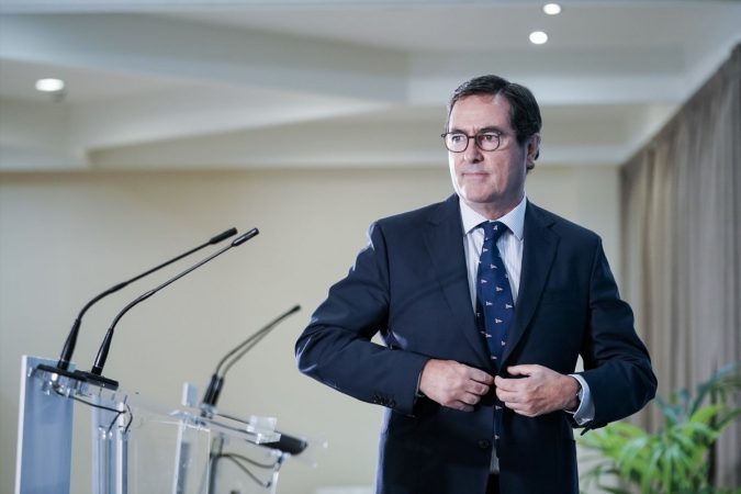 Antonio Garamendi, presidente de la CEOE