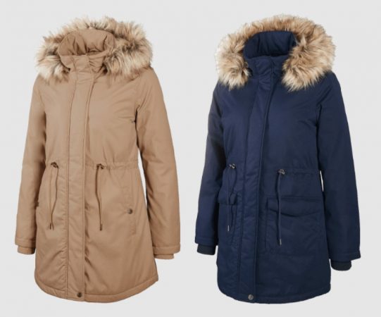 Parka con capucha de Aldi