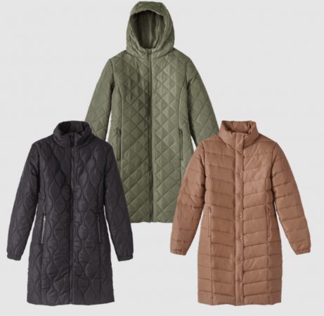 Abrigo acolchado de Aldi