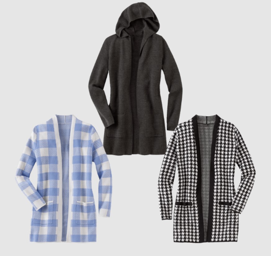 Cárdigan largo de Aldi