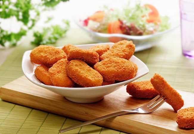 Nuggets de pollo caseros