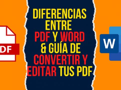 pdf word diferencias