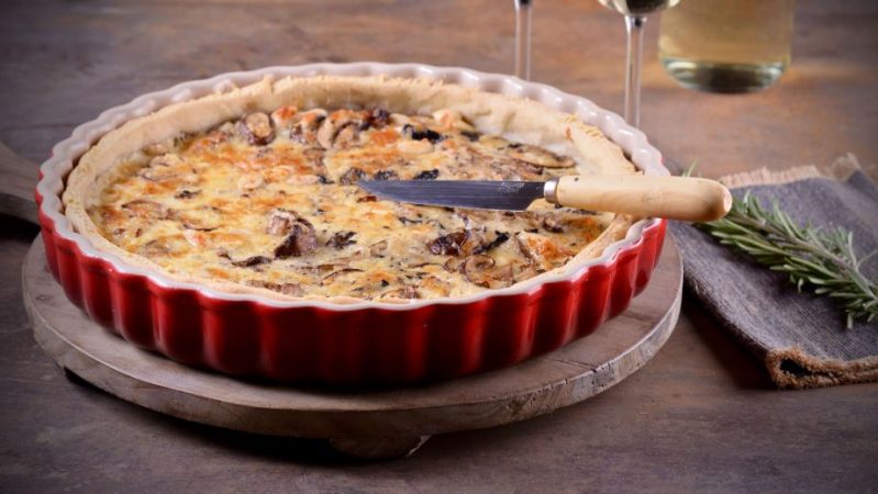 El espectacular pastel de boletus y níscalos que debes preparar en temporada de setas 55 Merca2.es quiche Merca2.es