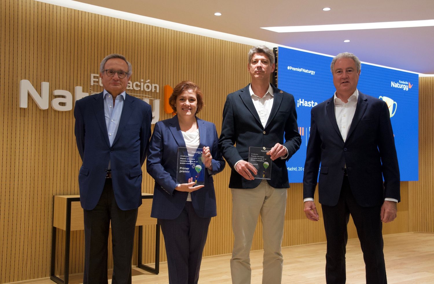 Cuarta edición del premio de la Fundación Naturgy a la «Mejor iniciativa social en el ámbito energético