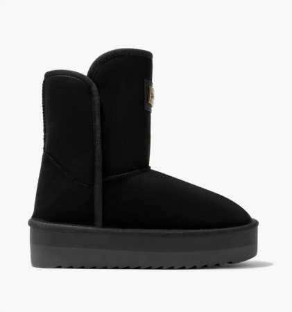 Botines de mujer estilo estilo australianos color negro con forro de pelo Merca2.es