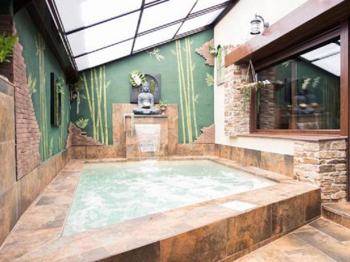 Casas rurales con piscina: La Musical (Valdenoches, Guadalajara)