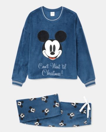 El Corte Inglés: el pijama de punto de Énfasis con el que serás la envidia de todas tus visitas 15 Merca2.es Pijama largo de mujer Mickey Can´t wait till Christmas el corte ingles Merca2.es