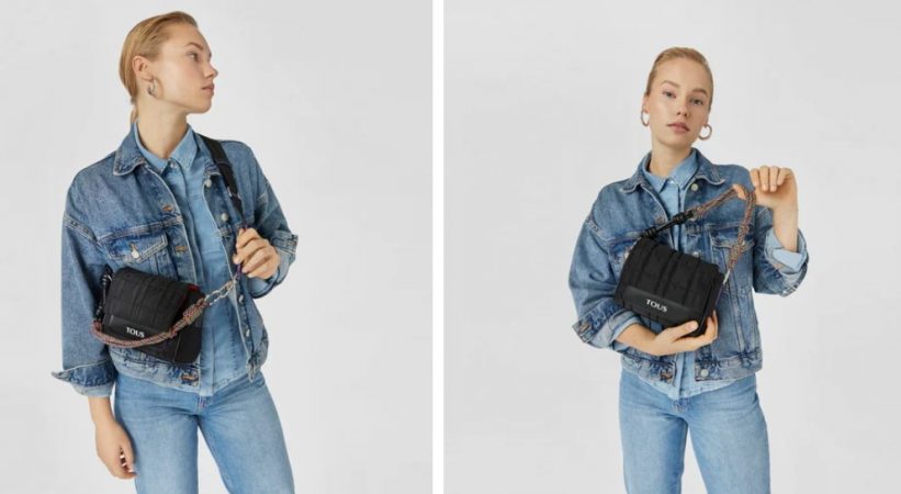 Bandolera pequeña Empire Padded de nylon reciclado