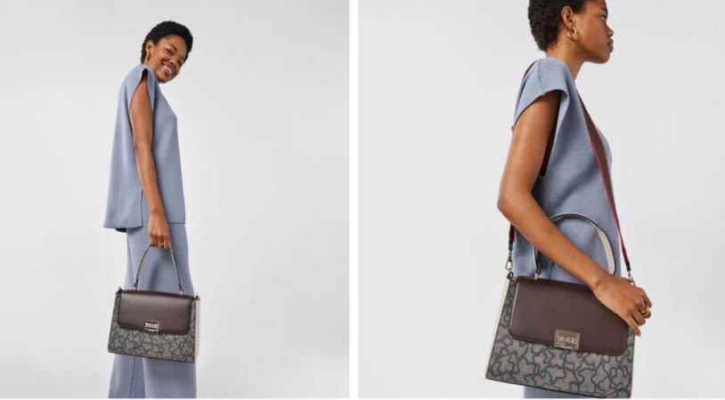 Bolso de hombro Kaos Legacy bicolor de Tous