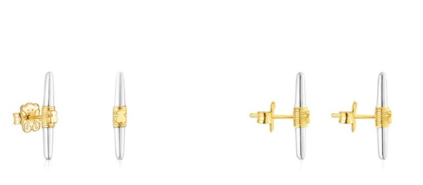 Los aros de Tous que están arrasando por solo 35 euros 28 Merca2.es Pendientes de plata y plata Vermeil Lure de Tous