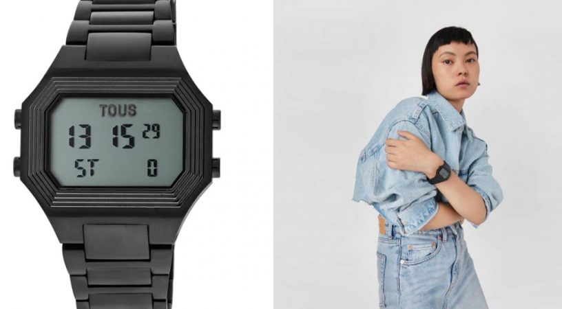 Reloj digital con brazalete Emerald de Tous