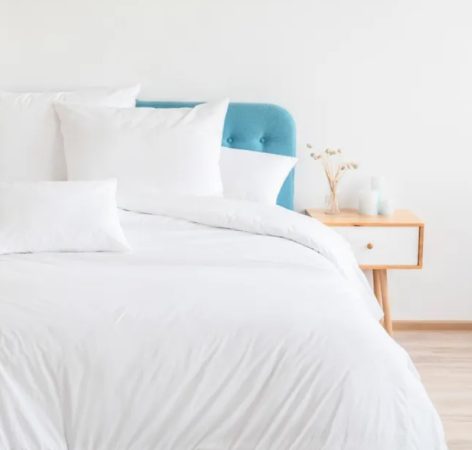 Funda nórdica INSPIRE lisa algodón egipcio