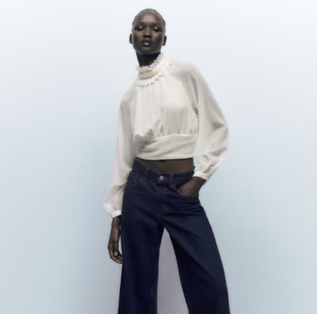 Cuerpo perlas cuello