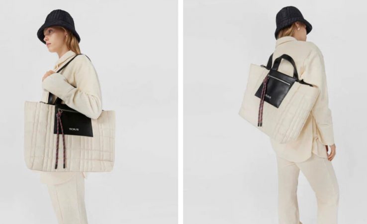 Capazo grande beige Tous Empire Padded