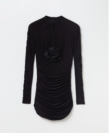 vestido aplique flor el corte ingles