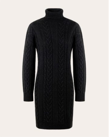 Vestido corto de punto trenzado Merca2.es