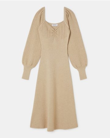 Vestido de punto manga larga el corte ingles Merca2.es