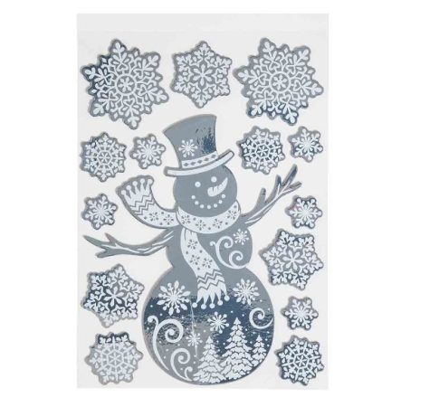 Los artículos decorativos de Lidl que te apañarán la Navidad por dos duros 80 Merca2.es Set de pegatinas 3D de Lidl