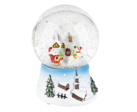 Los artículos decorativos de Lidl que te apañarán la Navidad por dos duros 81 Merca2.es Bola de nieve con música