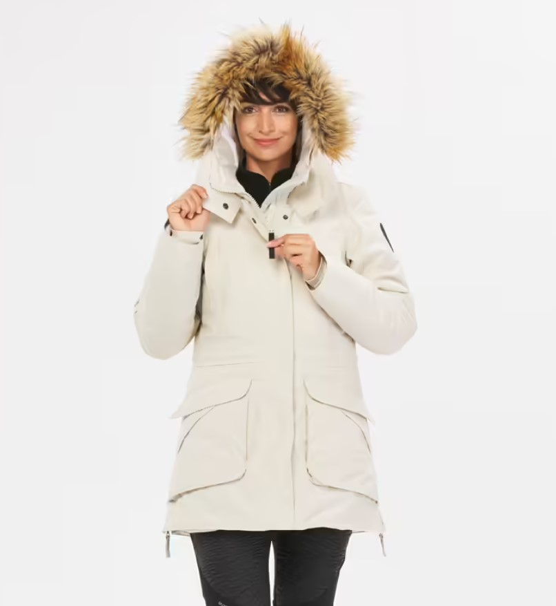 Parka de montaña y trekking impermeable de Decathlon