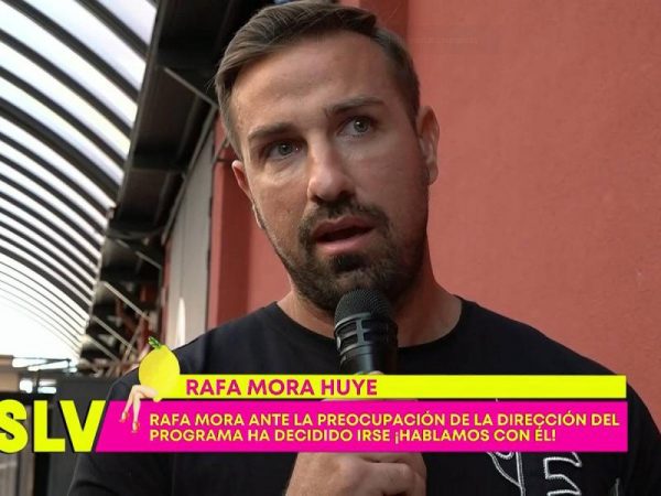 La decepción de Rafa Mora con Sálvame