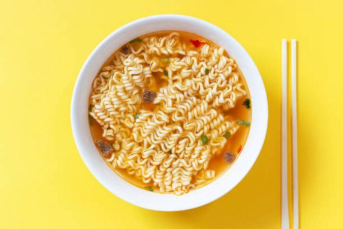 Alimentos que suben la tensión: Ramen