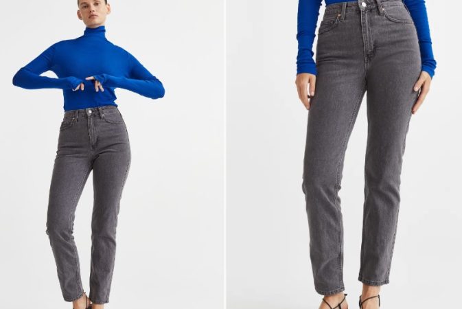 Vintage Straight High Jeans