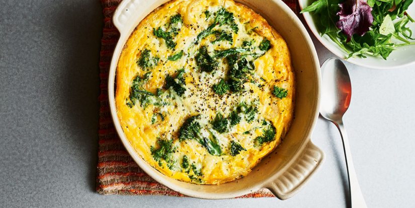 tortilla de brócoli 