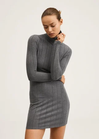 vestido gris Merca2.es