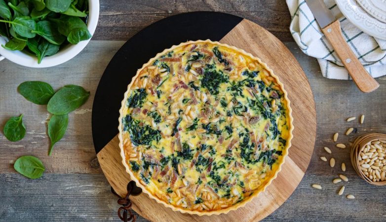 06e533639731 quiche lorraine con espinacas Merca2.es