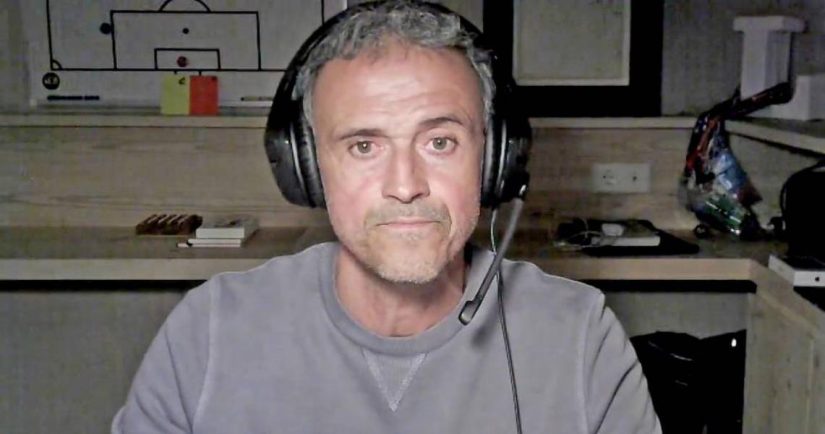 El debut de Luis Enrique como 'streamer'